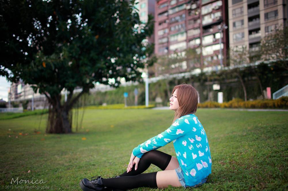 台湾清纯美女-小橘外拍写真 2